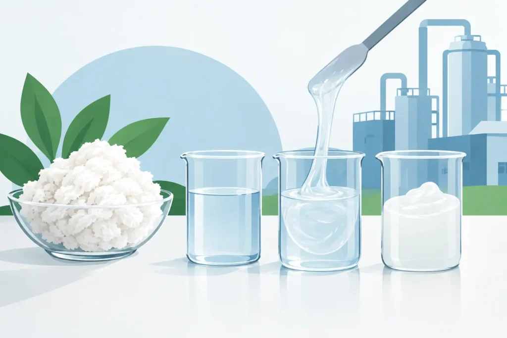 Cellulose Viscosity Selection for Industrial Formulas