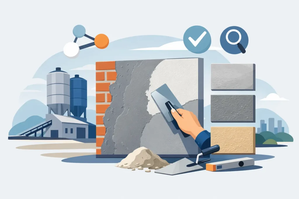 MHEC for Cement Render and Grade Selection