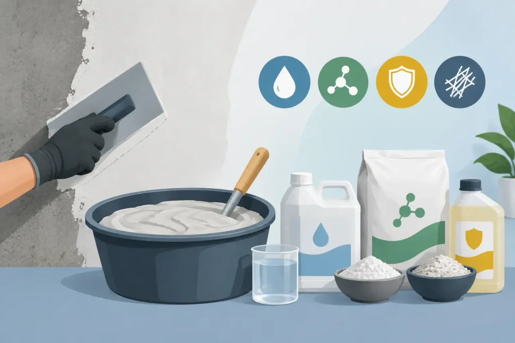 Best Additives for Skim Coat Mortar Formulas