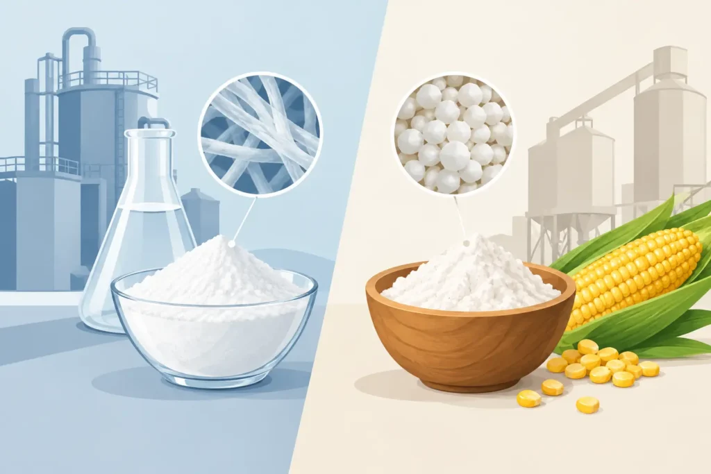 Cellulose Ether vs Starch for Industrial Formulas
