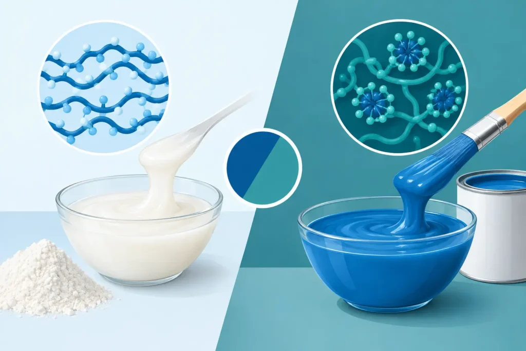 HEC Versus Associative Thickeners for Coatings