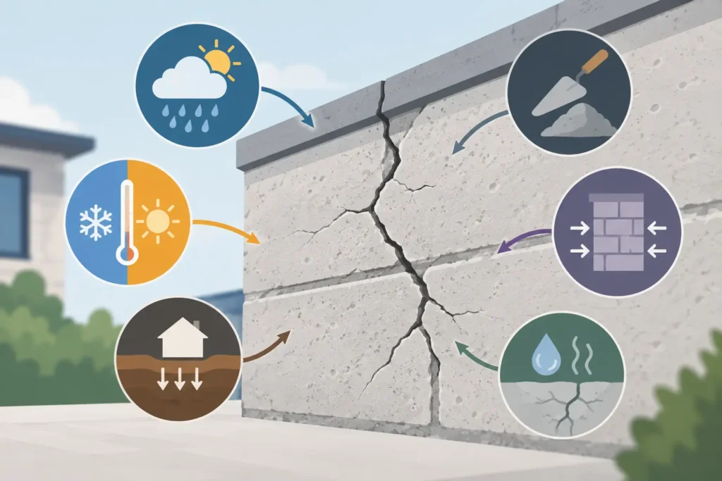 What Causes Mortar Cracking? Key Failure Factors